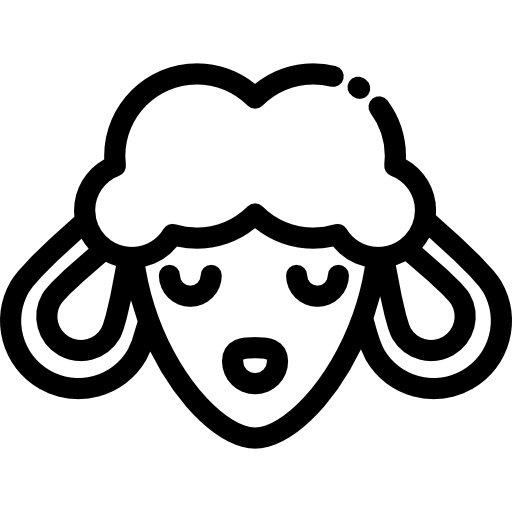 Sheep Detailed Rounded Lineal icon