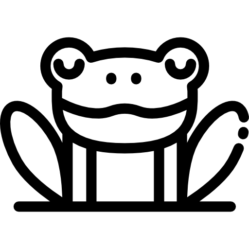 Toad Detailed Rounded Lineal icon