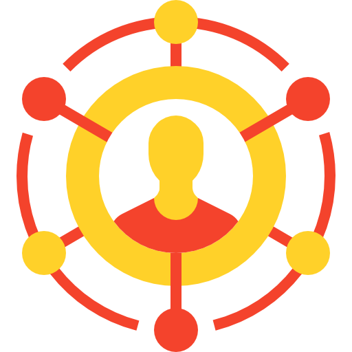 Network Maxim Basinski Premium Yellow and Red icon