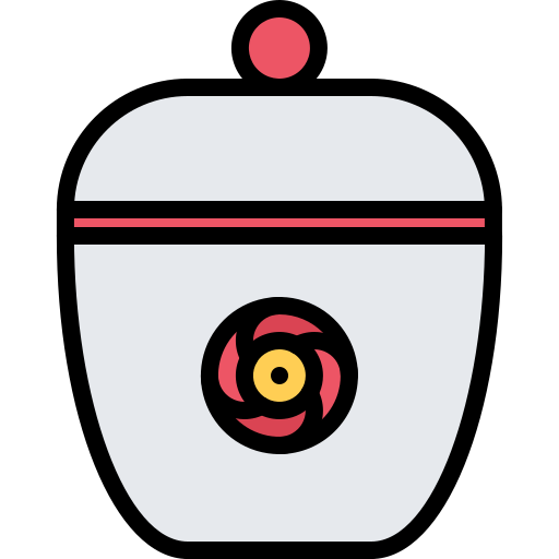 Sugar bowl Coloring Color icon
