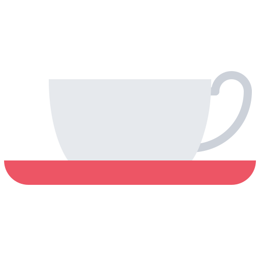 Cup Coloring Flat icon