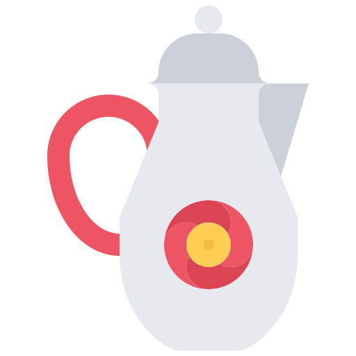 karaffe Coloring Flat icon