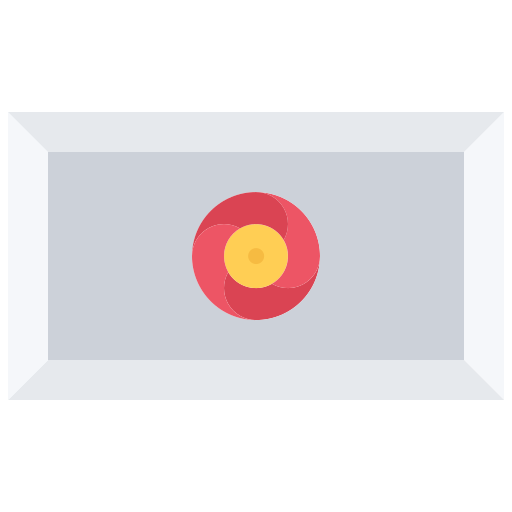 皿 Coloring Flat icon