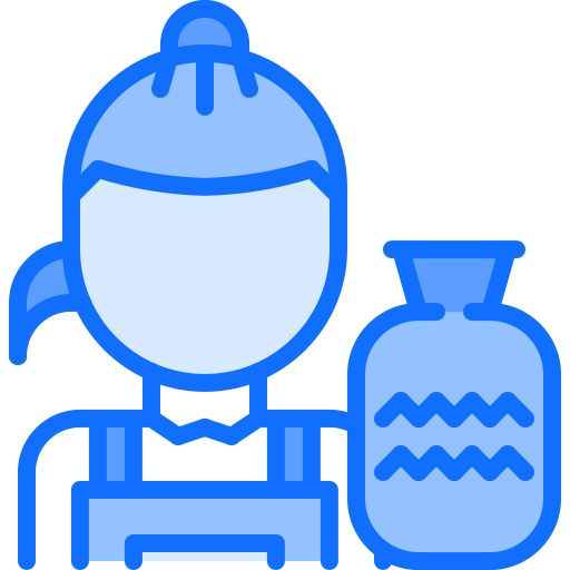 alfarero Coloring Blue icono