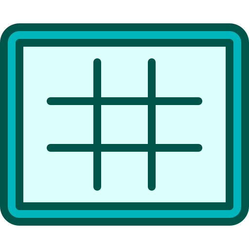 Grid on Berkahicon Lineal Color icon