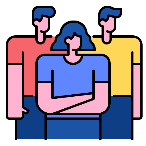 그룹 Generic Outline Color icon