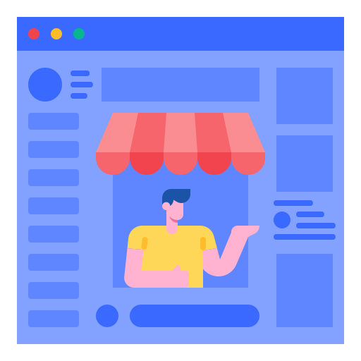 Marketplace Generic Flat icon