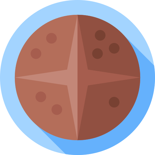 brood Flat Circular Flat icoon