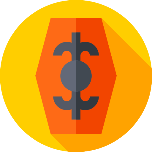 trumna Flat Circular Flat ikona