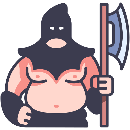 Executioner MaxIcons Lineal color icon