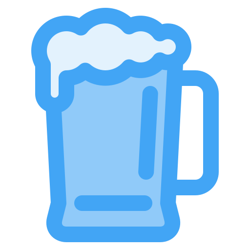 맥주 Generic Blue icon