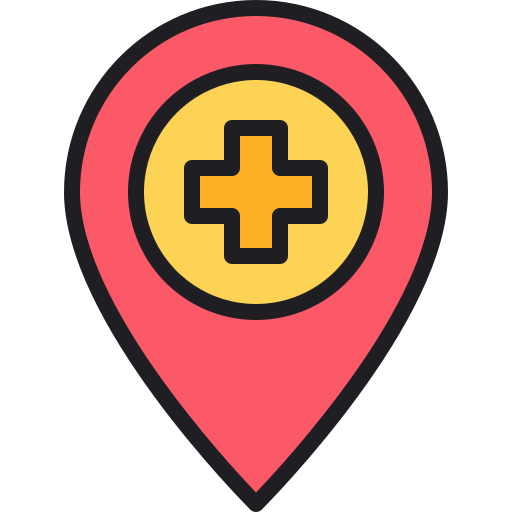 Map Generic Outline Color icon