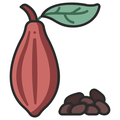 Cacao MaxIcons Lineal color icon