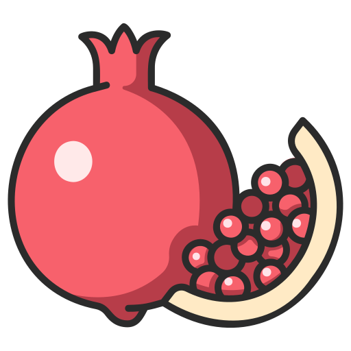 Pomegranate MaxIcons Lineal color icon