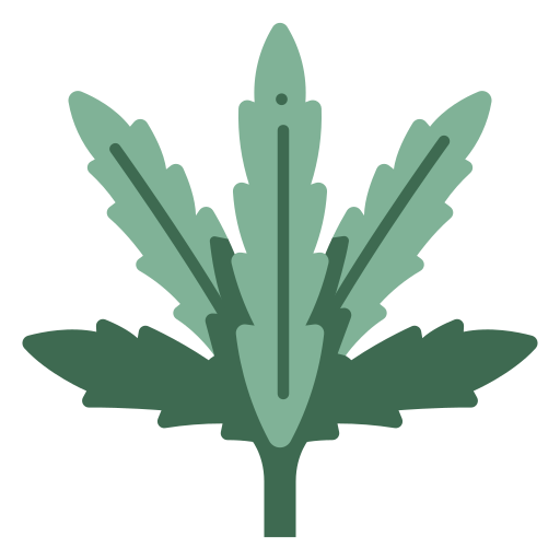 cannabis MaxIcons Flat Icône