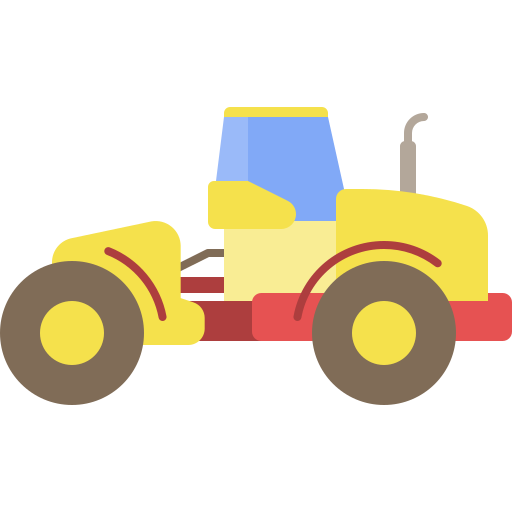 Tractor Generic Flat icon