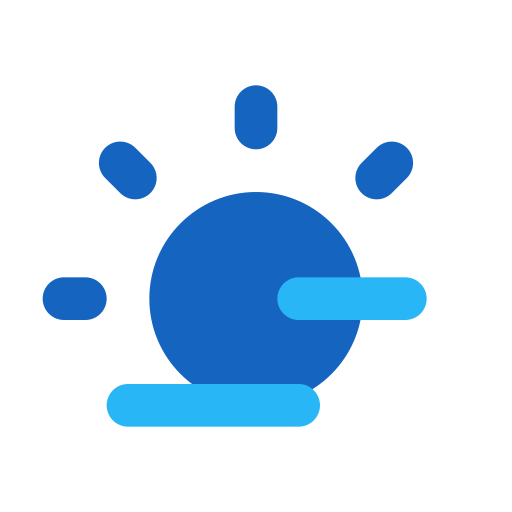 słoneczny Generic Blue ikona