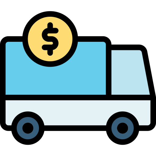 trasporto di denaro Generic Outline Color icona