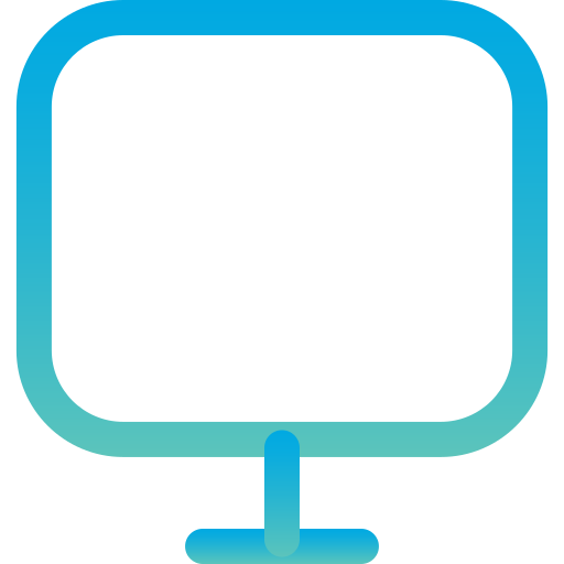 monitor Generic Gradient icono