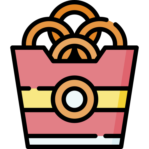 Onion rings Special Lineal color icon