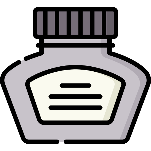 butelka z atramentem Special Lineal color ikona