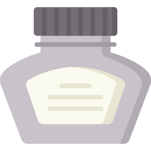 botella de tinta Special Flat icono
