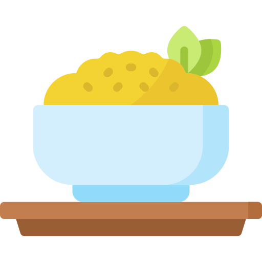 Mashed potato Special Flat icon