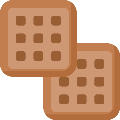 Waffle Special Flat icon