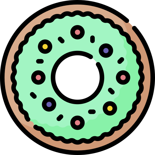 donut Special Lineal color Icône