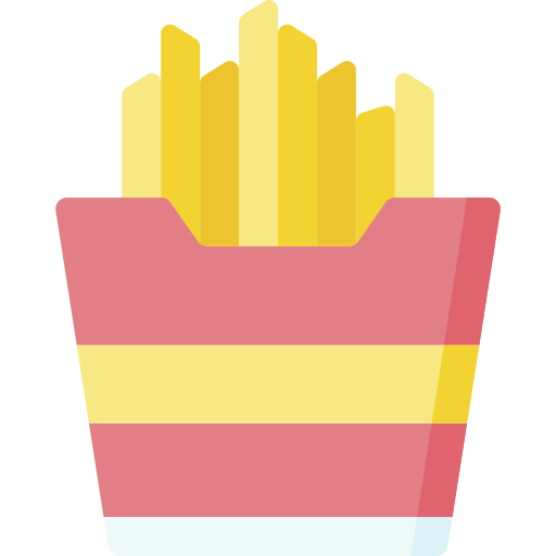 pommes frittes Special Flat icon