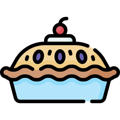 tarta Special Lineal color icono