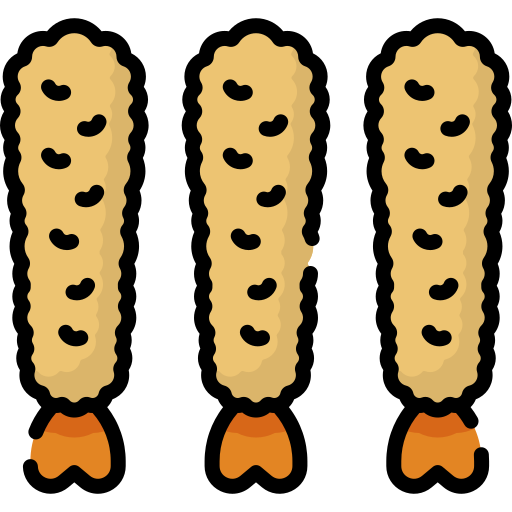 tempura Special Lineal color ikona