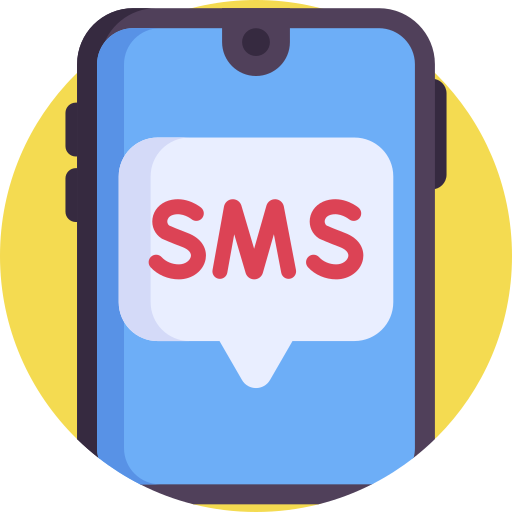 sms Detailed Flat Circular Flat иконка