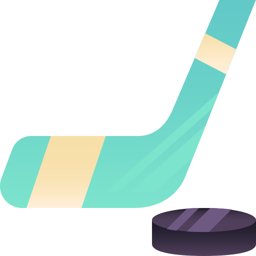 ijshockey Pixelmeetup Flat icoon