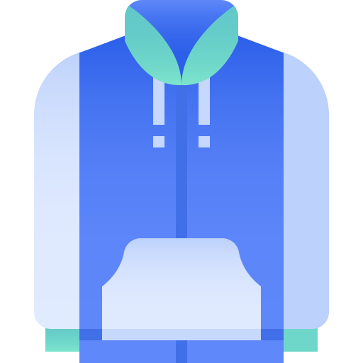 Jacket Pixelmeetup Flat icon