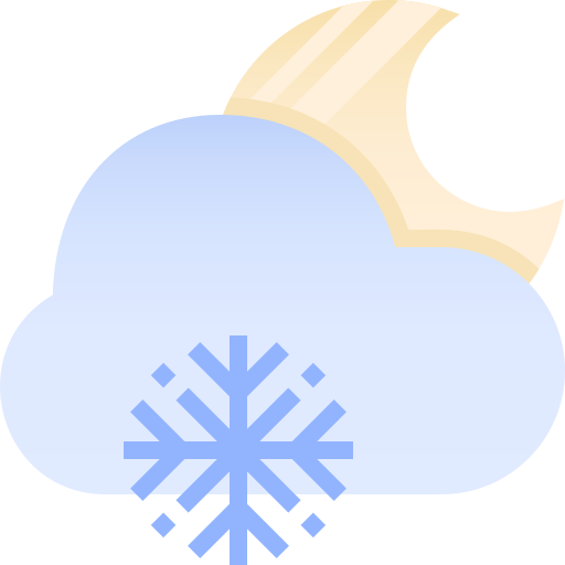 Снежно Pixelmeetup Flat иконка