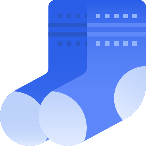 Socks Pixelmeetup Flat icon