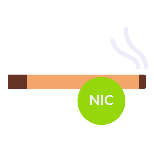 Nicotine Good Ware Flat icon