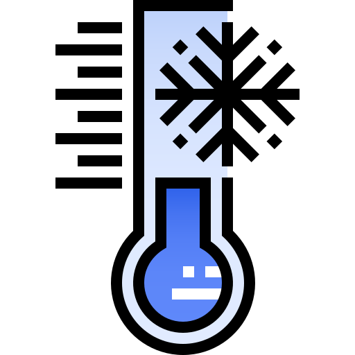 temperatura Pixelmeetup Lineal Color ikona