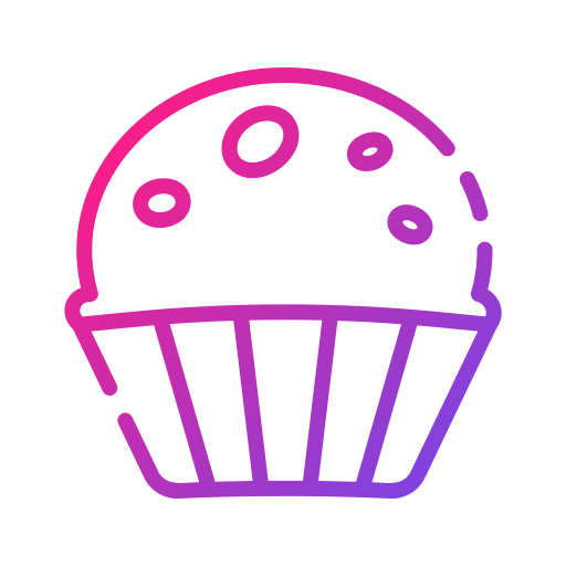 muffin Good Ware Gradient icon
