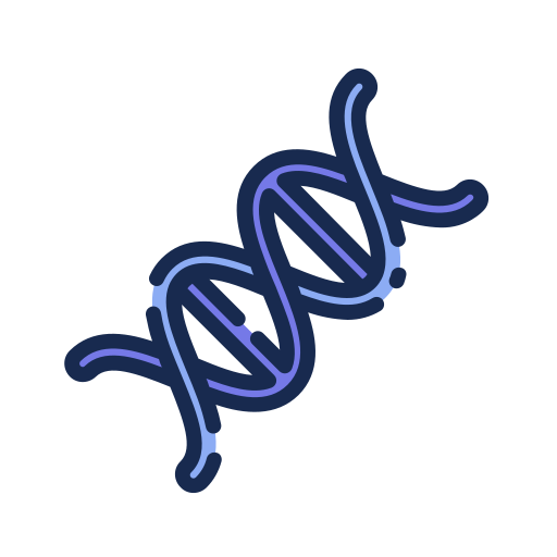 Структура ДНК Good Ware Lineal Color иконка