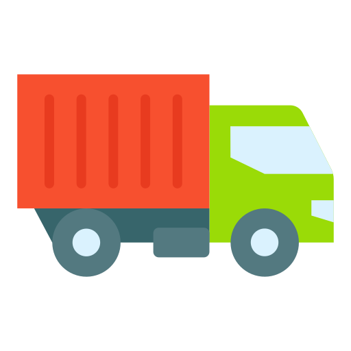 vrachtwagen Good Ware Flat icoon