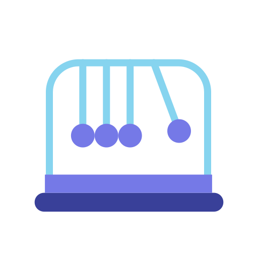 Newtons cradle Good Ware Flat icon