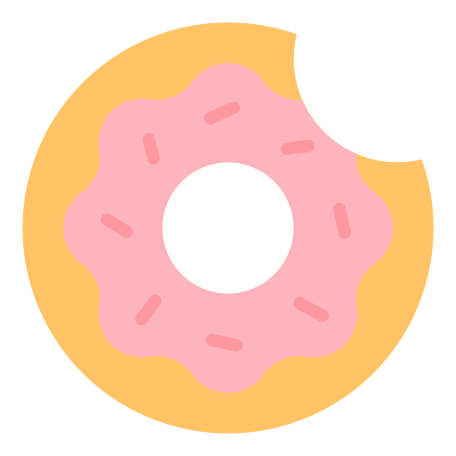 Donut Good Ware Flat icon