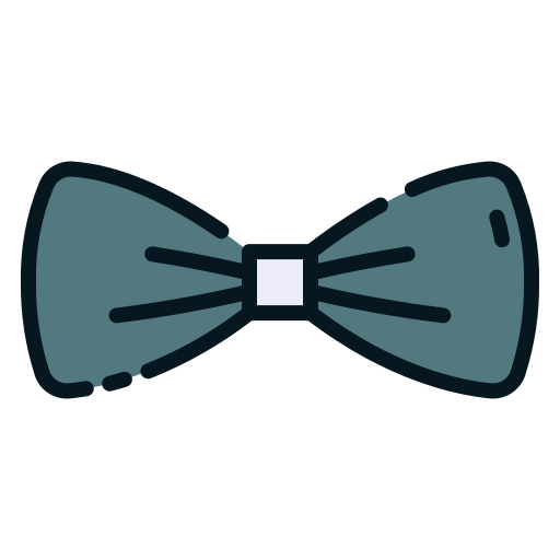 corbata de moño Good Ware Lineal Color icono