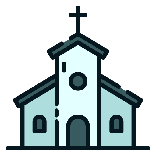 Церковь Good Ware Lineal Color иконка