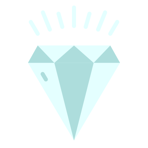 diamant Good Ware Flat icon