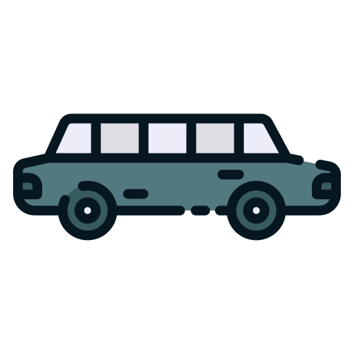 Limousine Good Ware Lineal Color icon