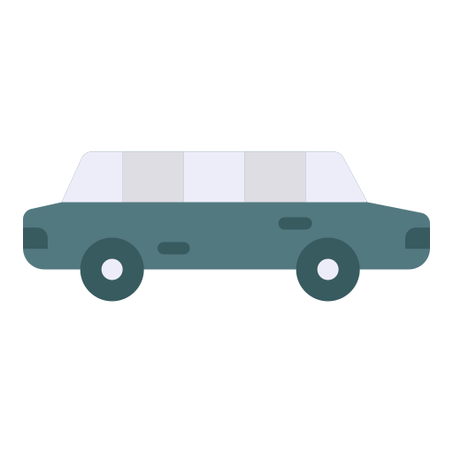 limousine Good Ware Flat icon
