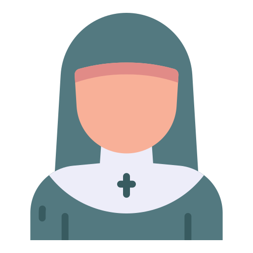 Монахиня Good Ware Flat иконка